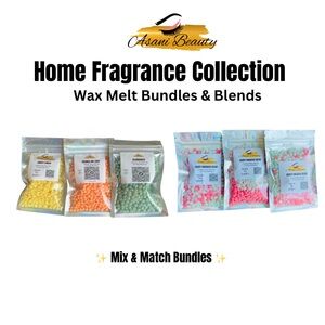 Asani Beauty Wax Melt Bundle |Pick Any 2or3| Custom Blends|1.5 oz|Home Fragrance
